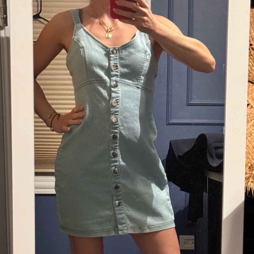 Denim dress